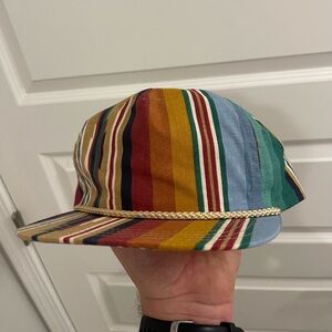 Western Striped Rope Hat